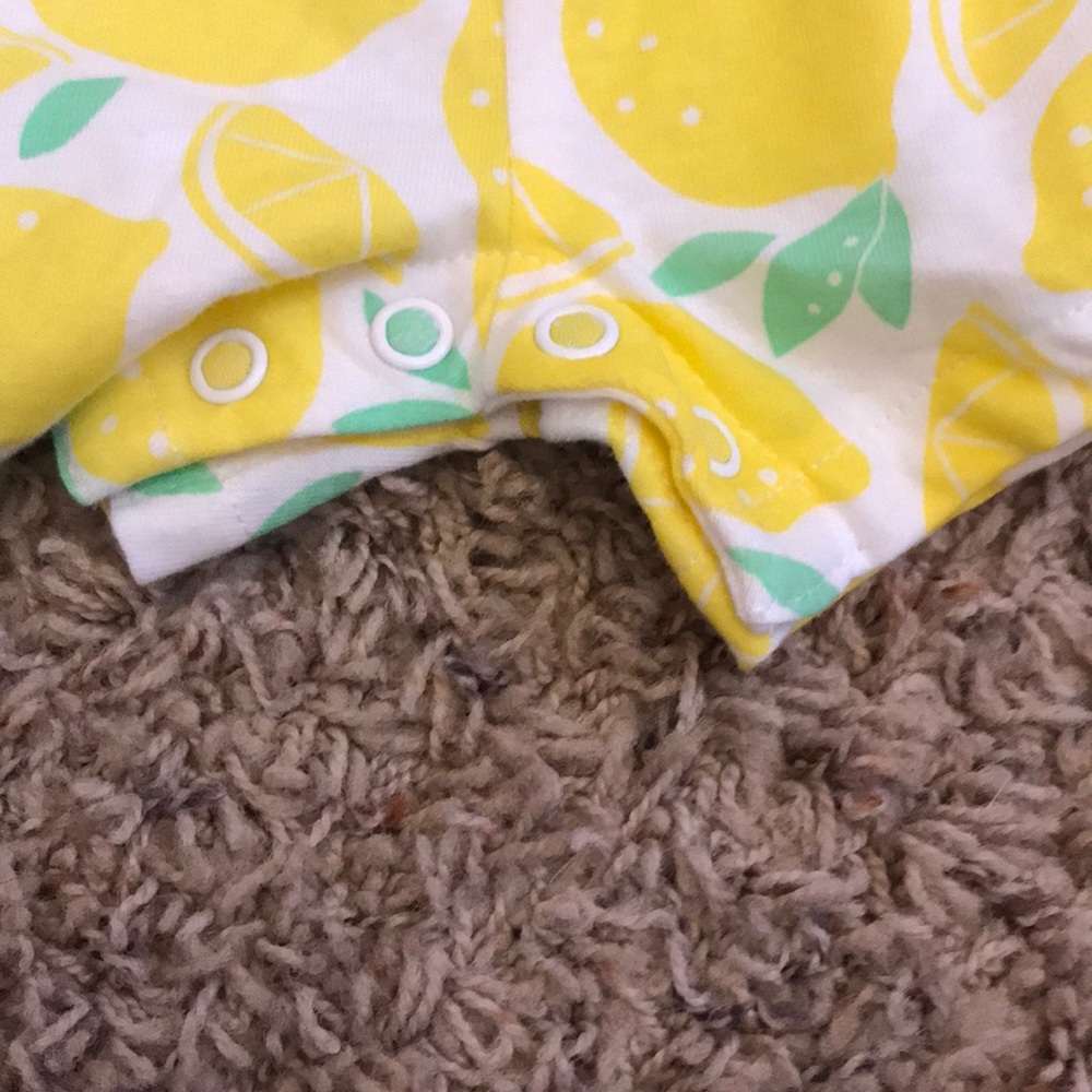 Carters (just one you) lemon one piece - Picture 3 of 5
